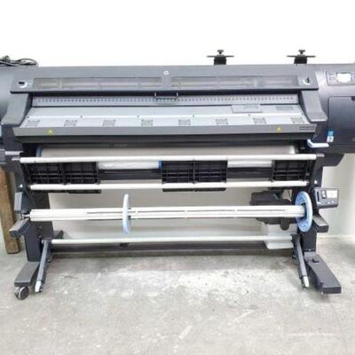 #2100 â€¢ HP Latex 260 Measures Approx: 95"x 30"x60", 445 lb Includes HP Permanent Matte Adhesive Vinyl

