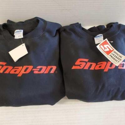 #5266 • 2 Snap-On Crewnecks