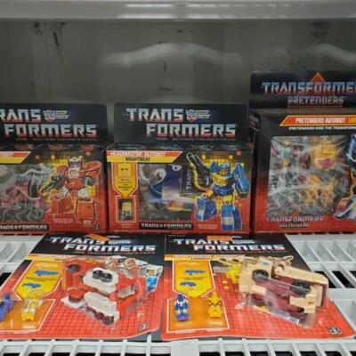 #4120 â€¢ Vintage Transformers in Original Boxes