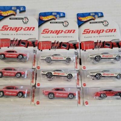 #5584 • New! 9 Snap-On Special Edition Hot Wheels