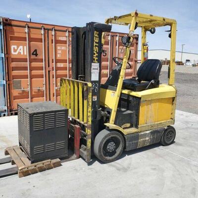 #84 • CAT E5000 Electric Forklift And Charger !SEE VIDEO!