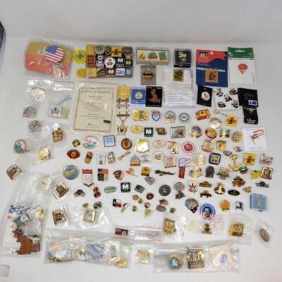 1904: #1904 â€¢ Pin Collection Includes Pandas, Dodgers, Blues Festival and More