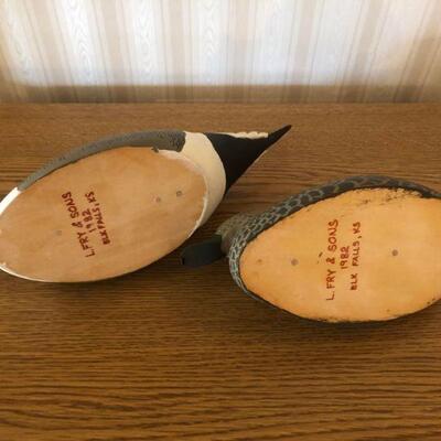 Wooden Duck Decoys