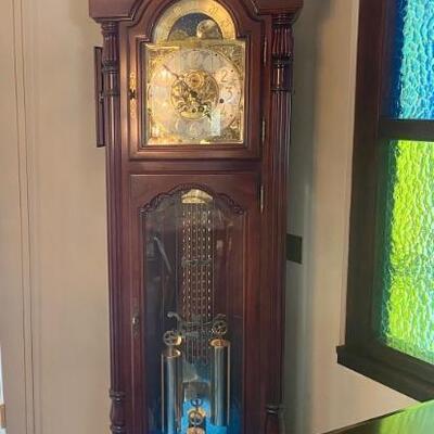 1993 Sligh grandfather clock w/ four chimes options