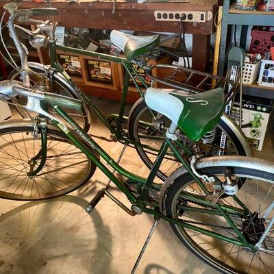 Vintage Schwinn bicycles