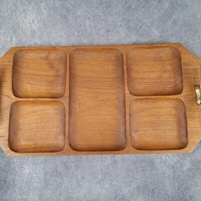 teak serving