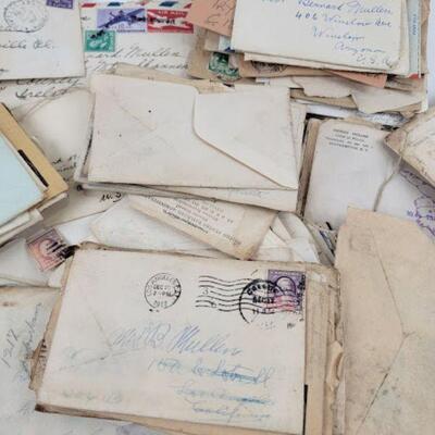 letters from 1910-40's