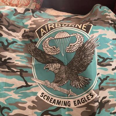 One of many Airborne memorabilia