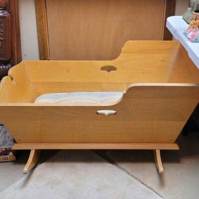 Hand Made Baby Cradle