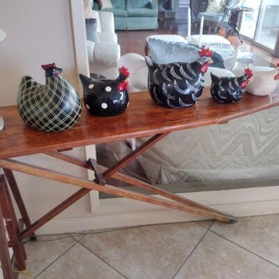 SOLD vintage ironing board