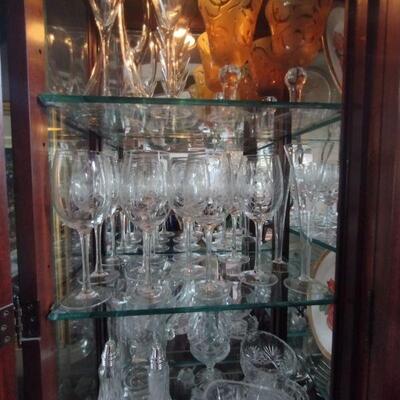 75% OFF crystal wine glasses