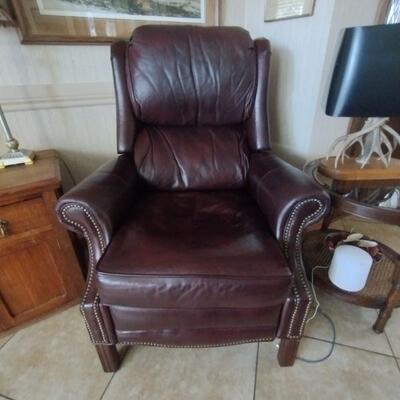 75% OFF leather recliner