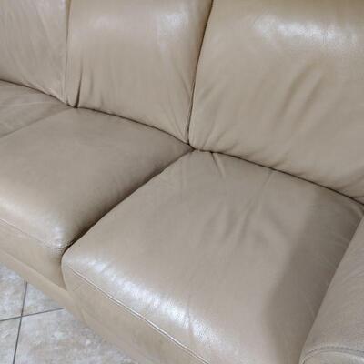 leather sofa