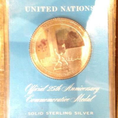 United Nations - Sterling Silver