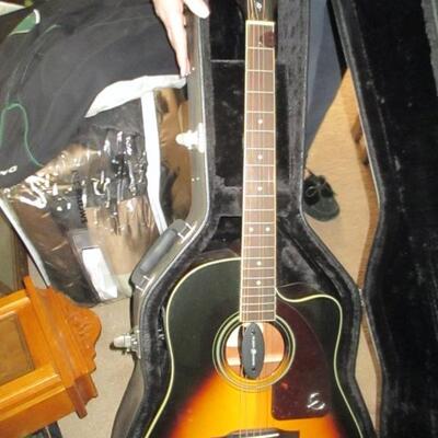 Epiphone Acoustic Guitar with Case

 