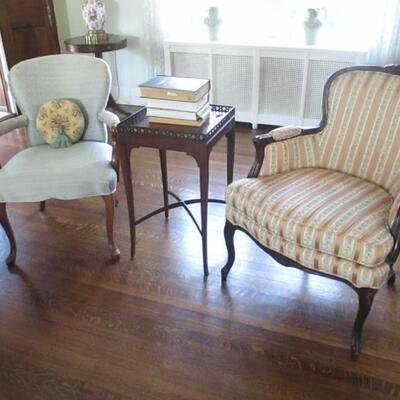 French Louis XV Seating & Arm Chair Seating accent Tables 