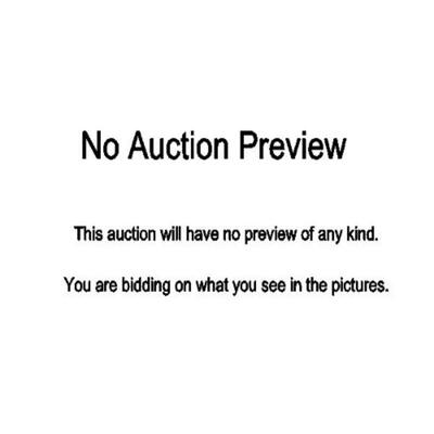 There is NO Preview for this auction.