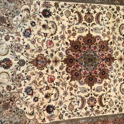 Persian Rug, recently professionally cleaned, 79” wide x 119” long