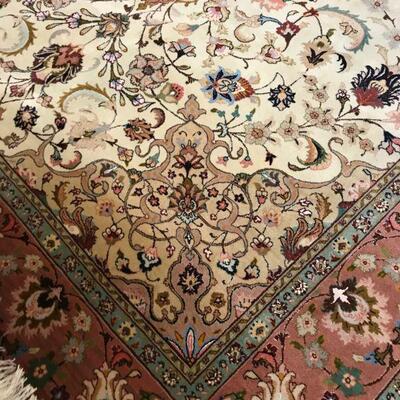 SOLD - - - Persian Rug, recently professionally cleaned, 79” wide x 119” long