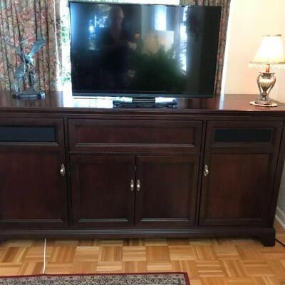 Hidden TV Lift and Reveal Cabinet, 78 wide x 25 deep x 37 high
