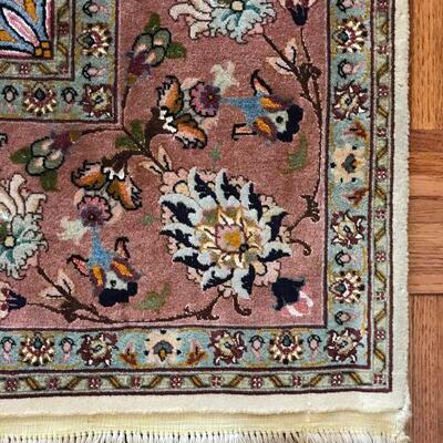 SOLD - - - Persian Rug, recently professionally cleaned, 79” wide x 119” long