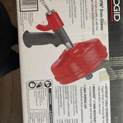 Drain Cleaner Rigid Brand New Red