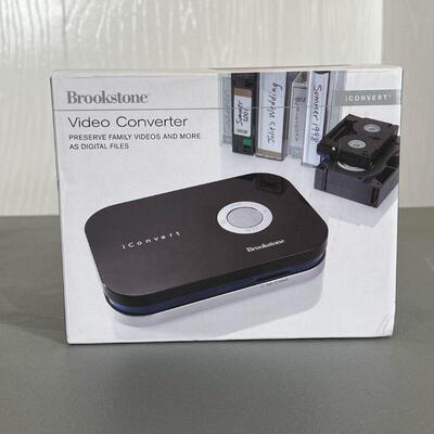 BROOKSTONE VIDEO CONVERTER | Converts to SD card, appears in new and unused condition [untested]