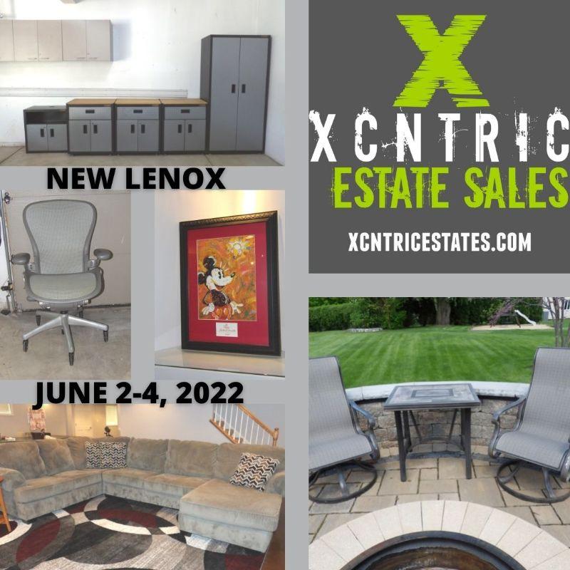 XCNTRIC ESTATE SALES *** UPSCALE HOME "THRILL OF THE HUNT®" NEW LENOX