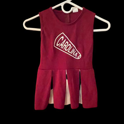 We have 2 of these sweet Cheerleader outfits!
