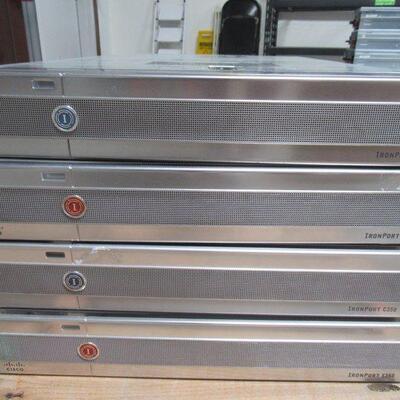 CISCO IRONPORT C350 EMAIL SECURITY APPLIANCE 2U RACKMOUNT SOLD AS IS FOR PARTS OR REPAIR