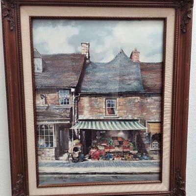 Marty Bell 1986 #492/500 “The Village Shop”,