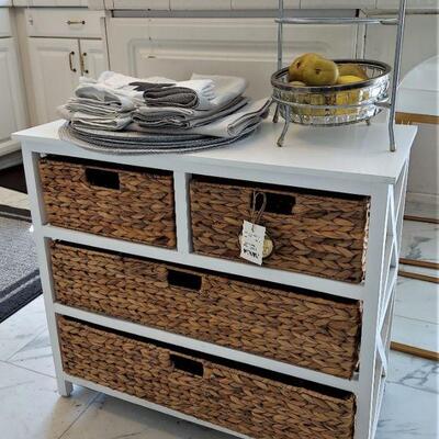 Stein World Wicker and Wood Chest â€“ 4 sizes in all, 