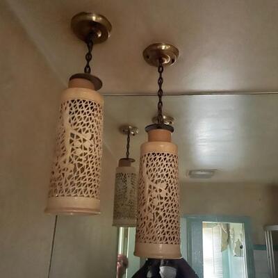Chinoiserie pendant lights 