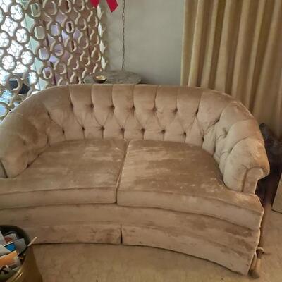 Love seat and sofa