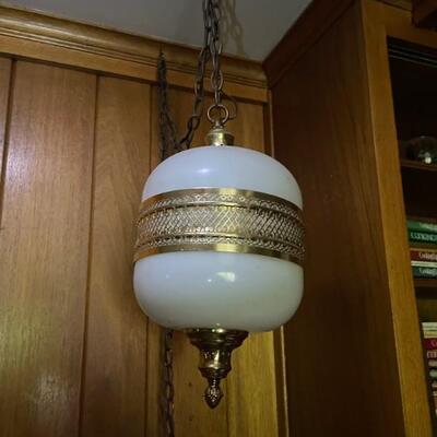 Mid century hanging lamp
