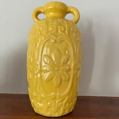 Yellow vase