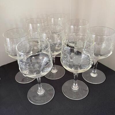 Wine glasses
