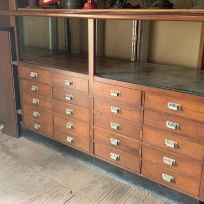 1 of 3 jewelry cabinets from Savitt Jewelers