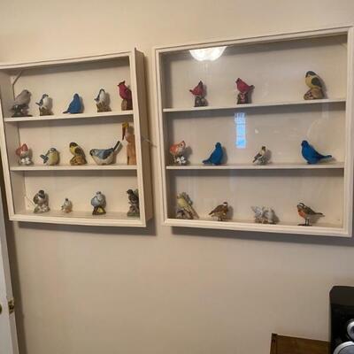 Bird figurines, huge collection!