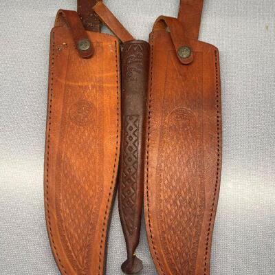 Knife Leather Sheaths