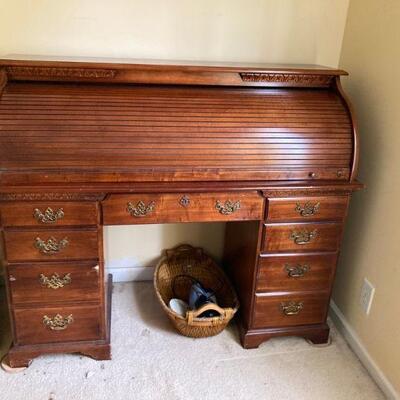 Vintage roll top desk