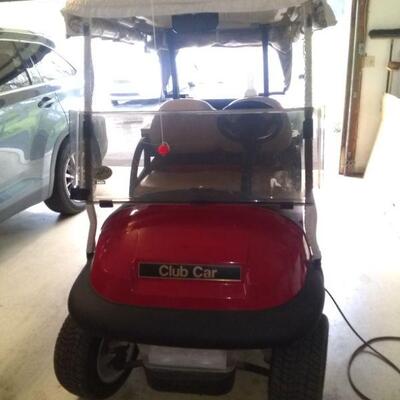 2007 club car electric golf cart with new batteries installed in 2019. $4900.00 golf cart sold for full price.