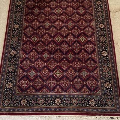 Hand Woven Oriental Area Rug is 111 x 145
