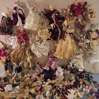 Christmas Decor: Every Angel and then some more