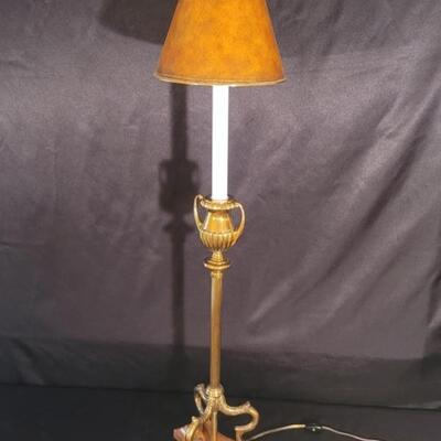 Maitland-Smith Hand Made Paw Foot Floor Lamp-1of 2