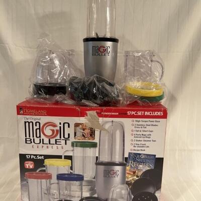 Magic Bullet with Accessories in Box