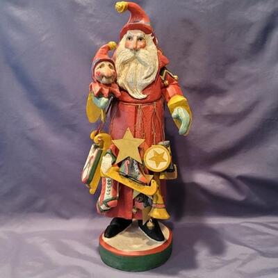 House of Hatten 1992 Santa Claus Figurine