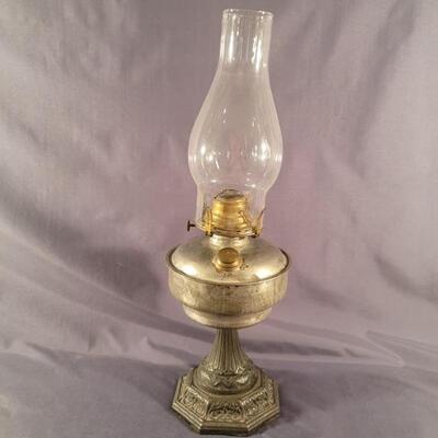 Vintage No. 2 Queen Anne Hurricane Oil Lamp