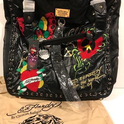 ED HARDY NEW with dust cover 