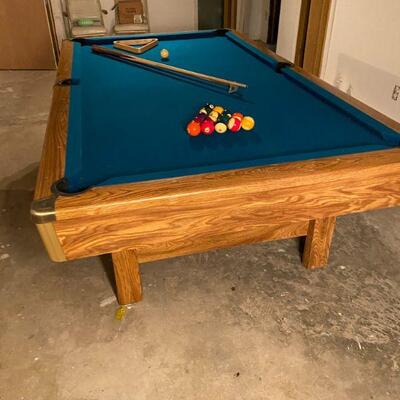 8 foot Brunswick Billiards Table